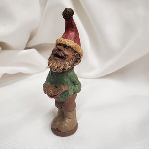 Vintage Retired 1987 Tom Clark Gnome Figurine Cairn Studio "CAROL" #48 Signed